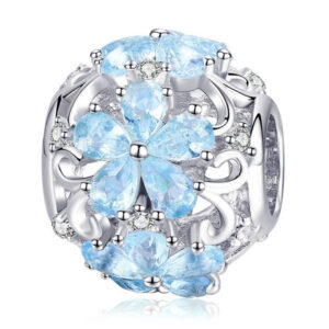 Forget-me-Nots CZ Charm