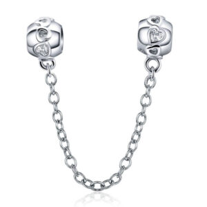Romantic Hearts Safety Chain