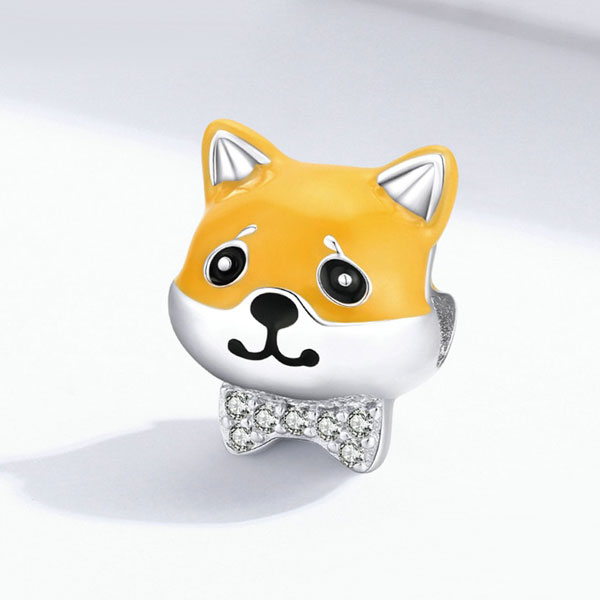 Shiba Inu Dog Charm