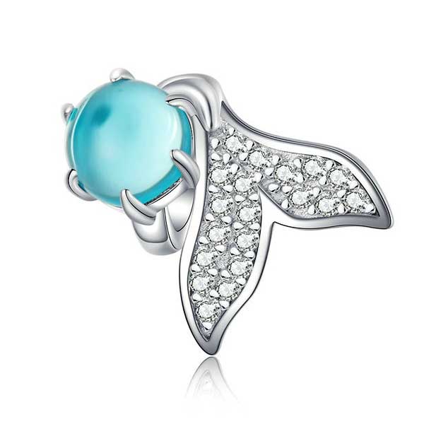 Mermaid's Tear CZ Charm