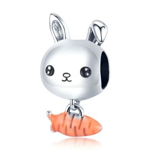 Cute Rabbit Pendant Charm