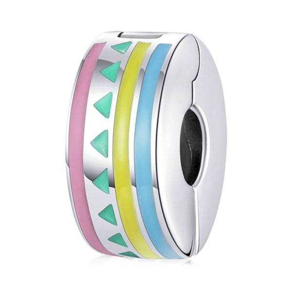 Colourful Stripes Clip