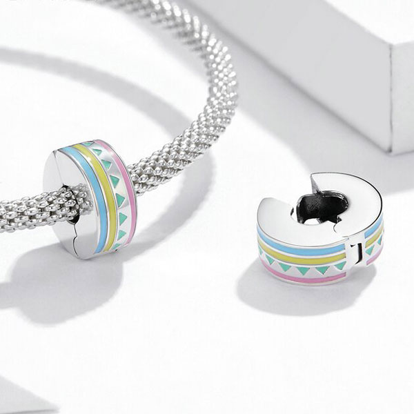 Colourful Stripes Clip