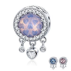 Radiant Heart Dreamcatcher Charm