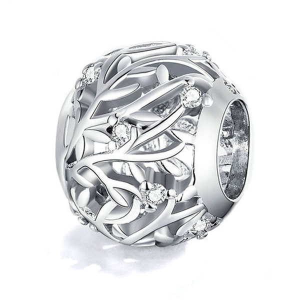 Sterling Silver Vine Charm