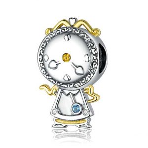 Magic Clock CZ Charm