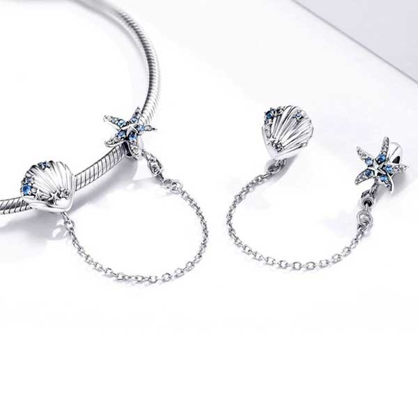 Shell and Starfish Safety Chain