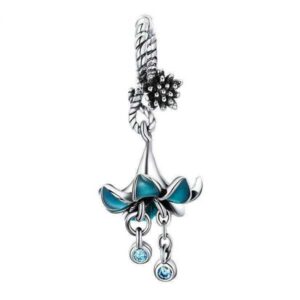 Bluebell CZ Pendant Charm
