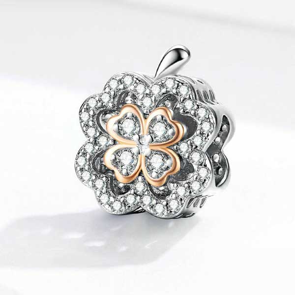 Four-Leaf Clover Charm