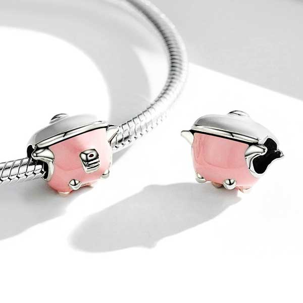Little Crockpot Enamel Charm