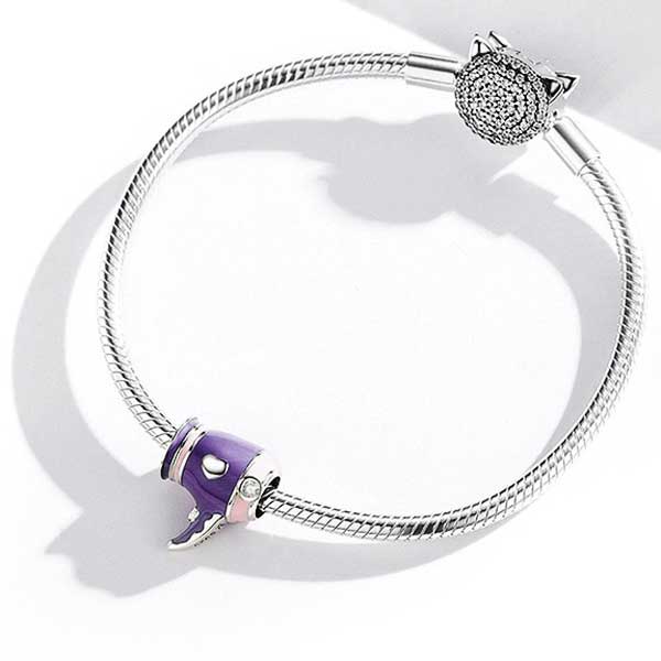 Little Hairdryer Enamel Charm