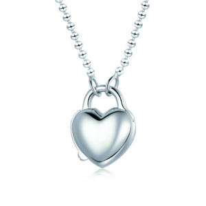 Heart Lock Chain Necklace 1