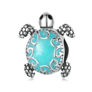 Sterling Silver Turtle Pendant 2