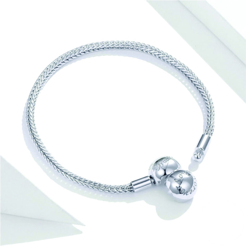 Sterling Silver Snake Charm Bracelet Sterling Silver Silver Wholesalers
